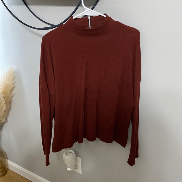 Mockneck Top - Picture 1 of 2